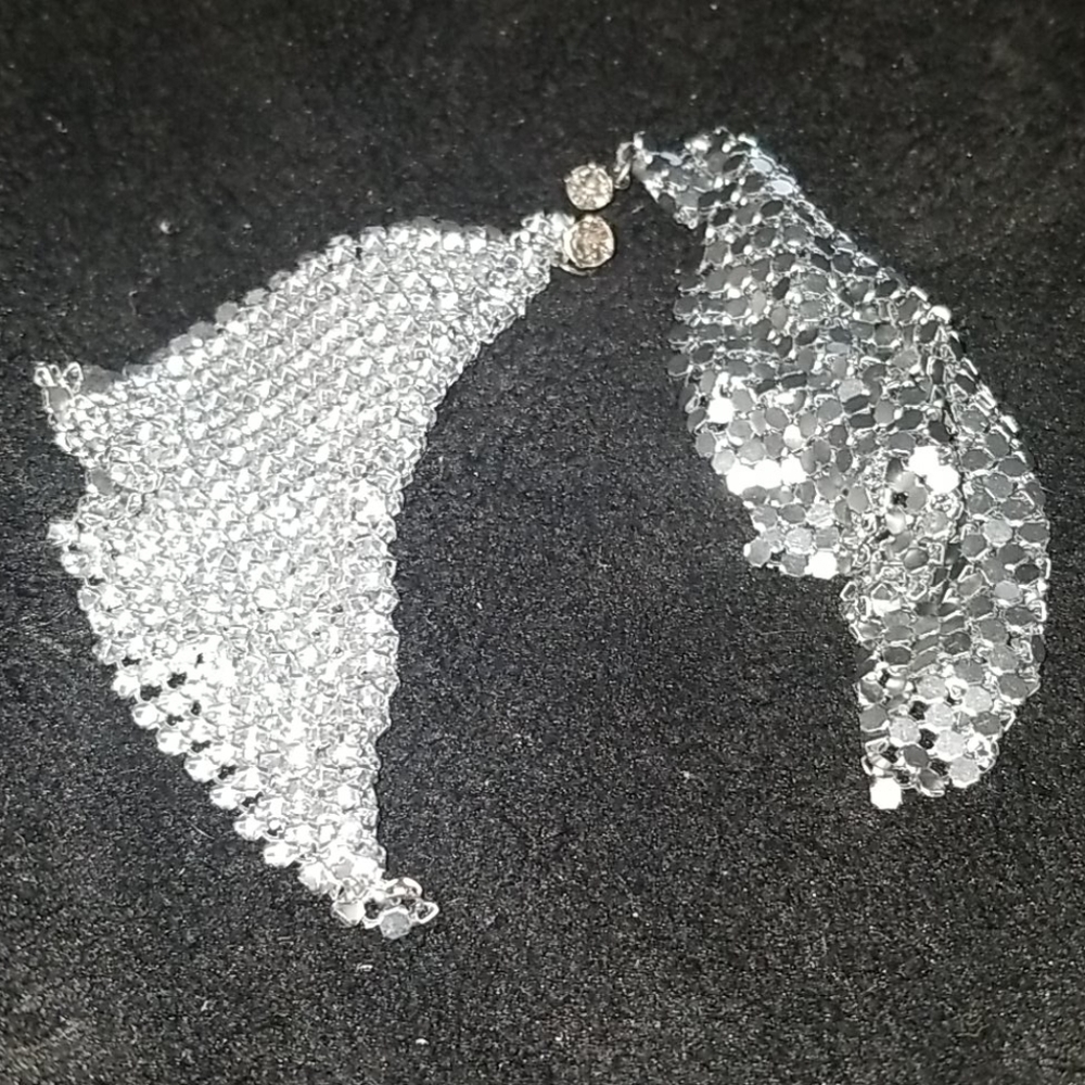 Silver earrings